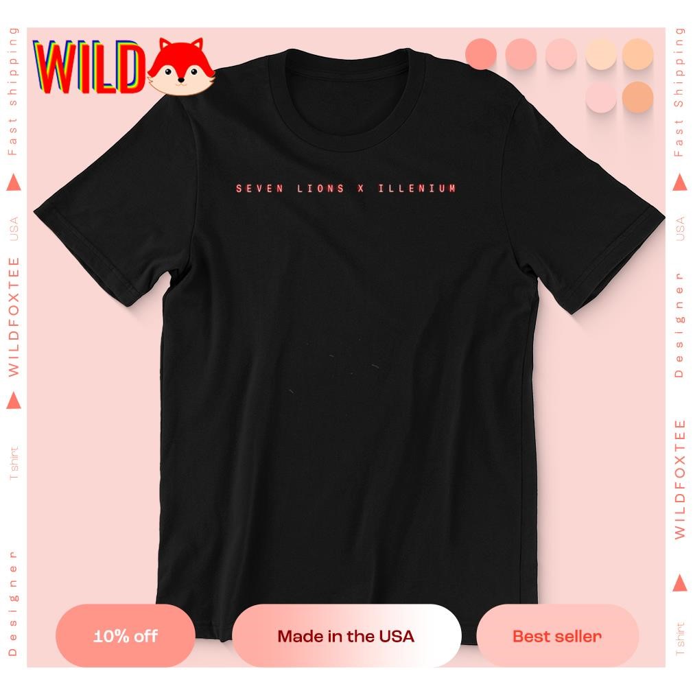 レア】SEVEN LIONS x ILLENIUM Tシャツ