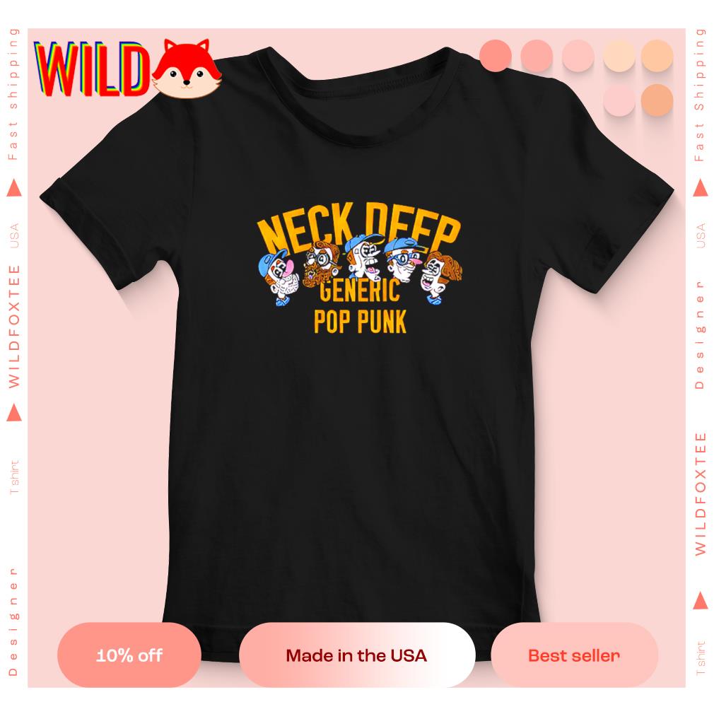 ス*ー様 Neck Deep GENRIC POP PUNK Tシャツ XXL Amazon.com: Neck Deep Generic Pop Punk T-Shirt : Clothing