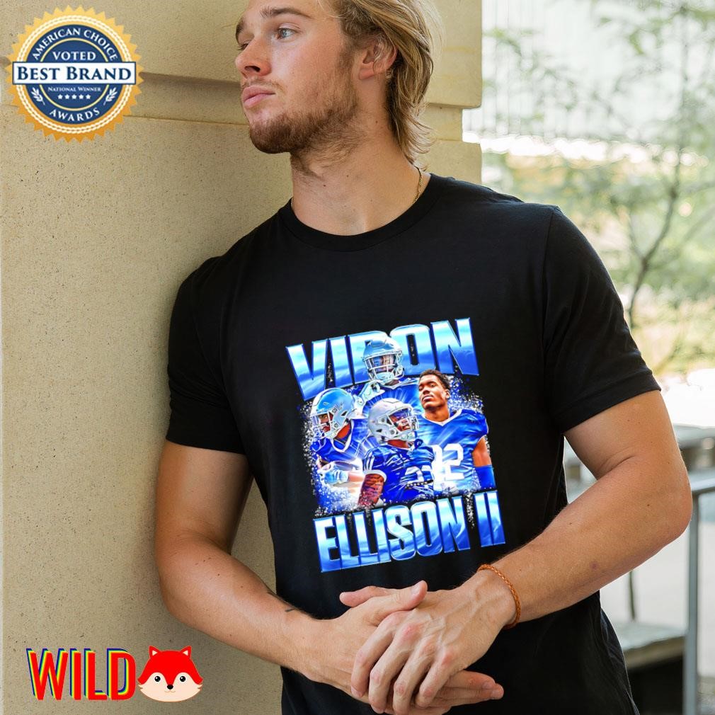 Viron Ellison II Tulsa Golden Hurricane graphic shirt
