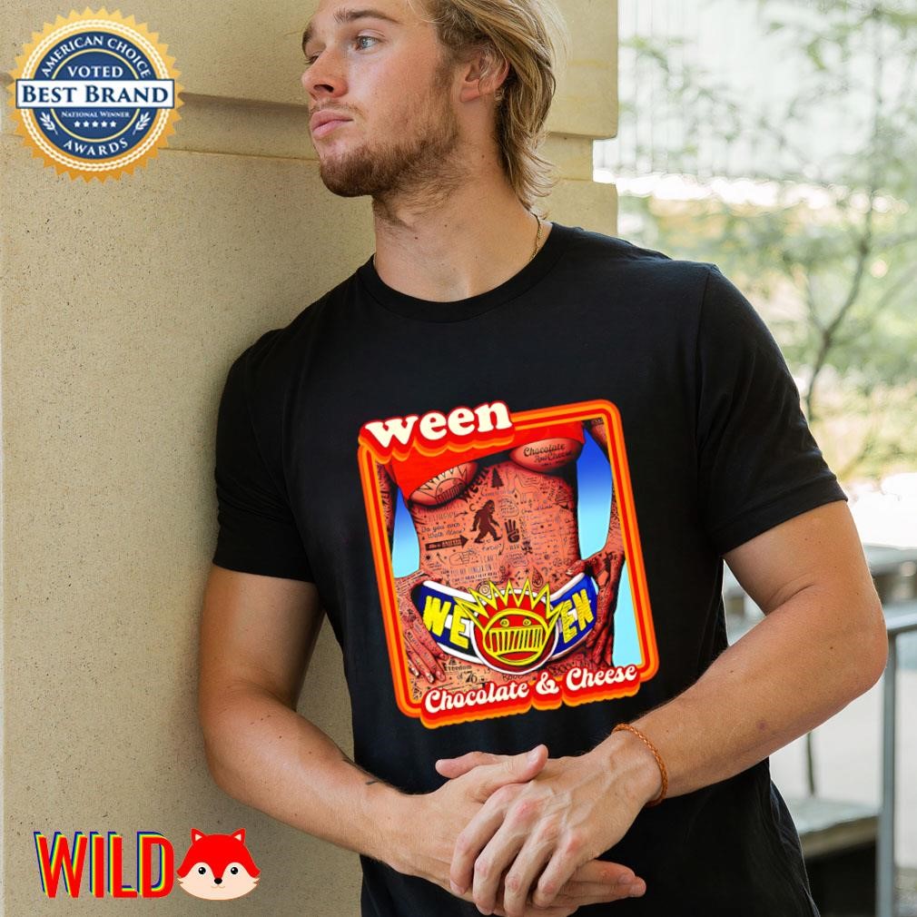 WEEN Anniversary Tee＆Poster WEEN 30th anniversary Chocolate & Cheese – Emek Studios