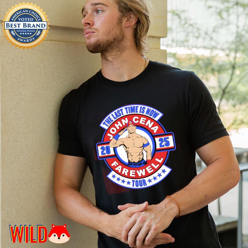 2025 WWE John Cena Farewell Tour The Last Time Is Now 2 sides