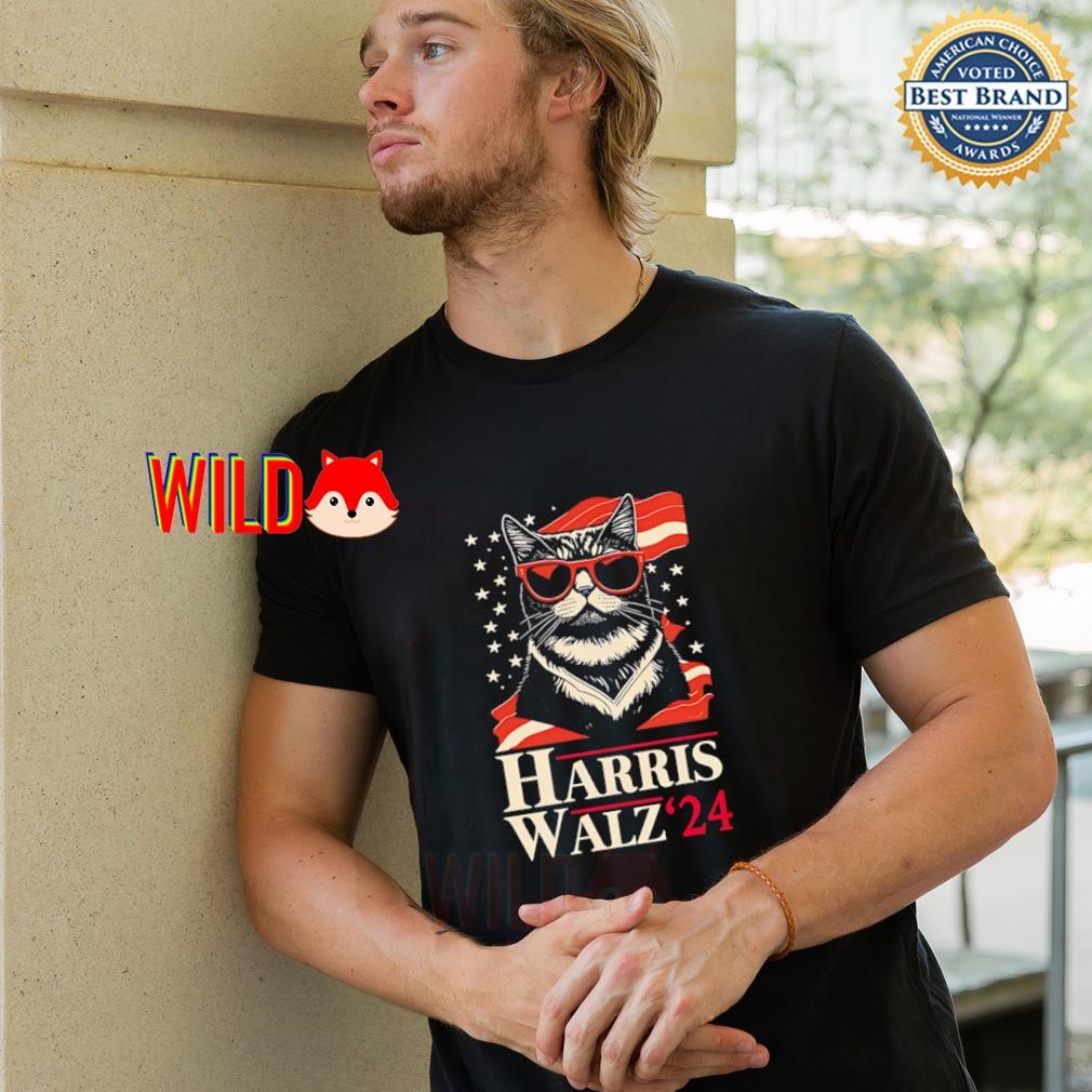 Harris Walz 2024 cat Election Kamala Harris Tim Waltz shirt 