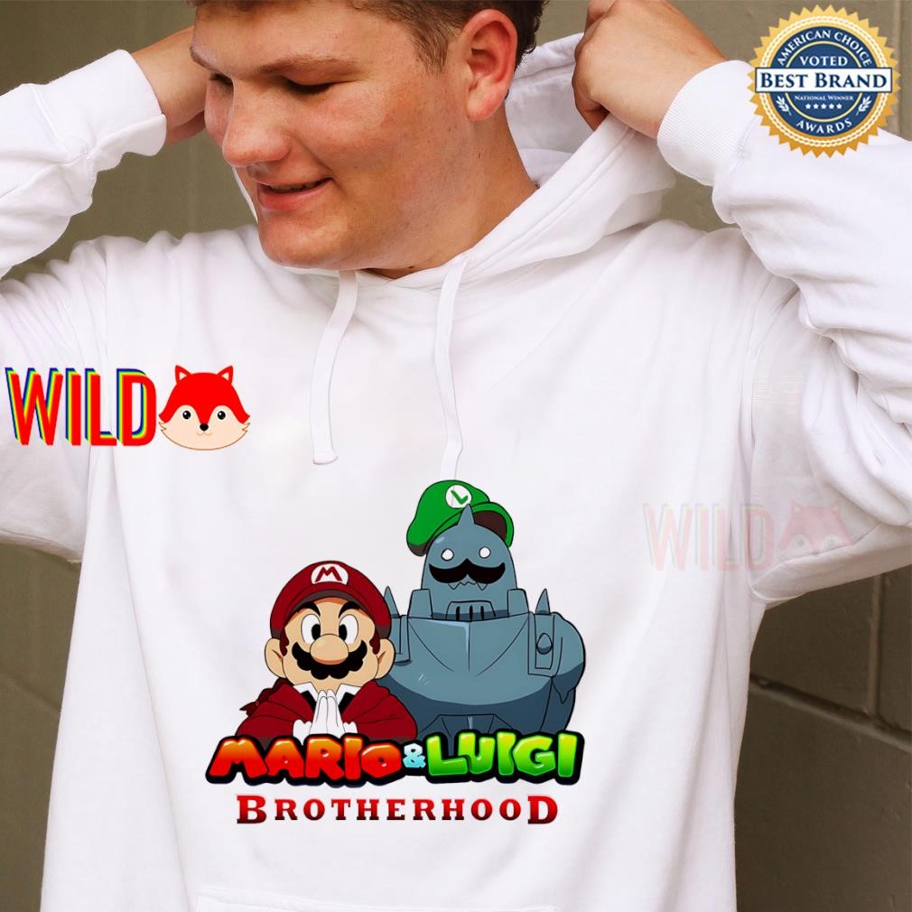Nintendo and Luigi brotherhood cartoon shirt, hoodie, sweater 