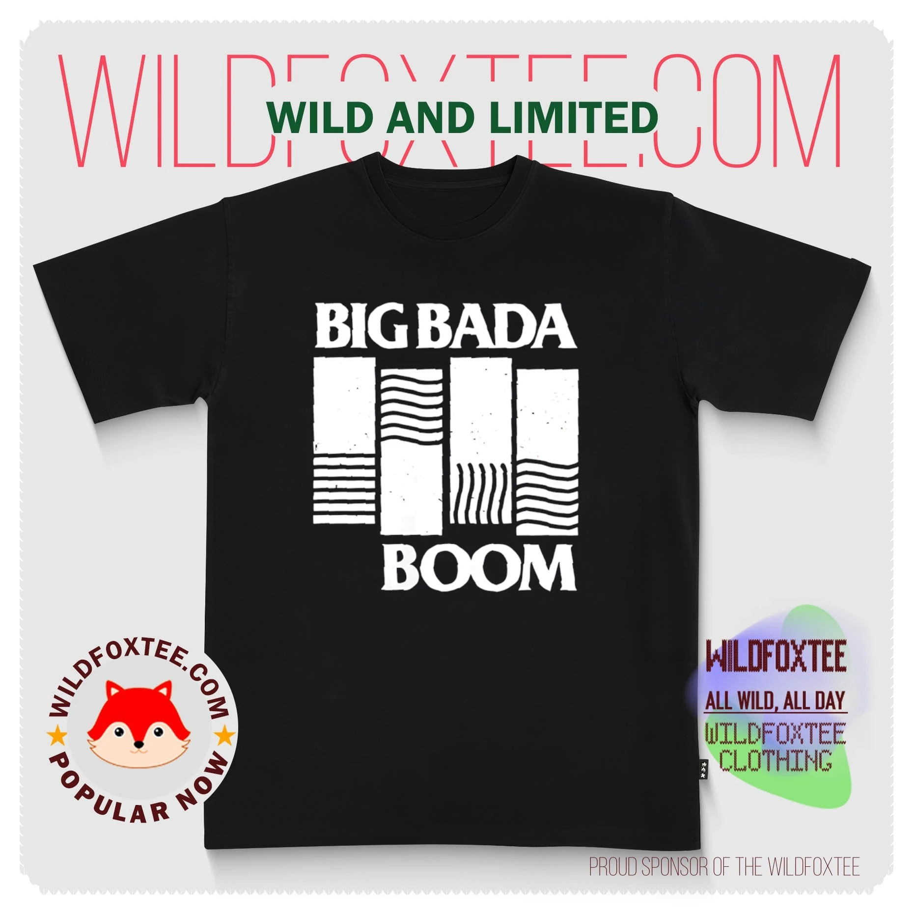 Big Bada Boom retro shirt, hoodie, sweater, long sleeve and