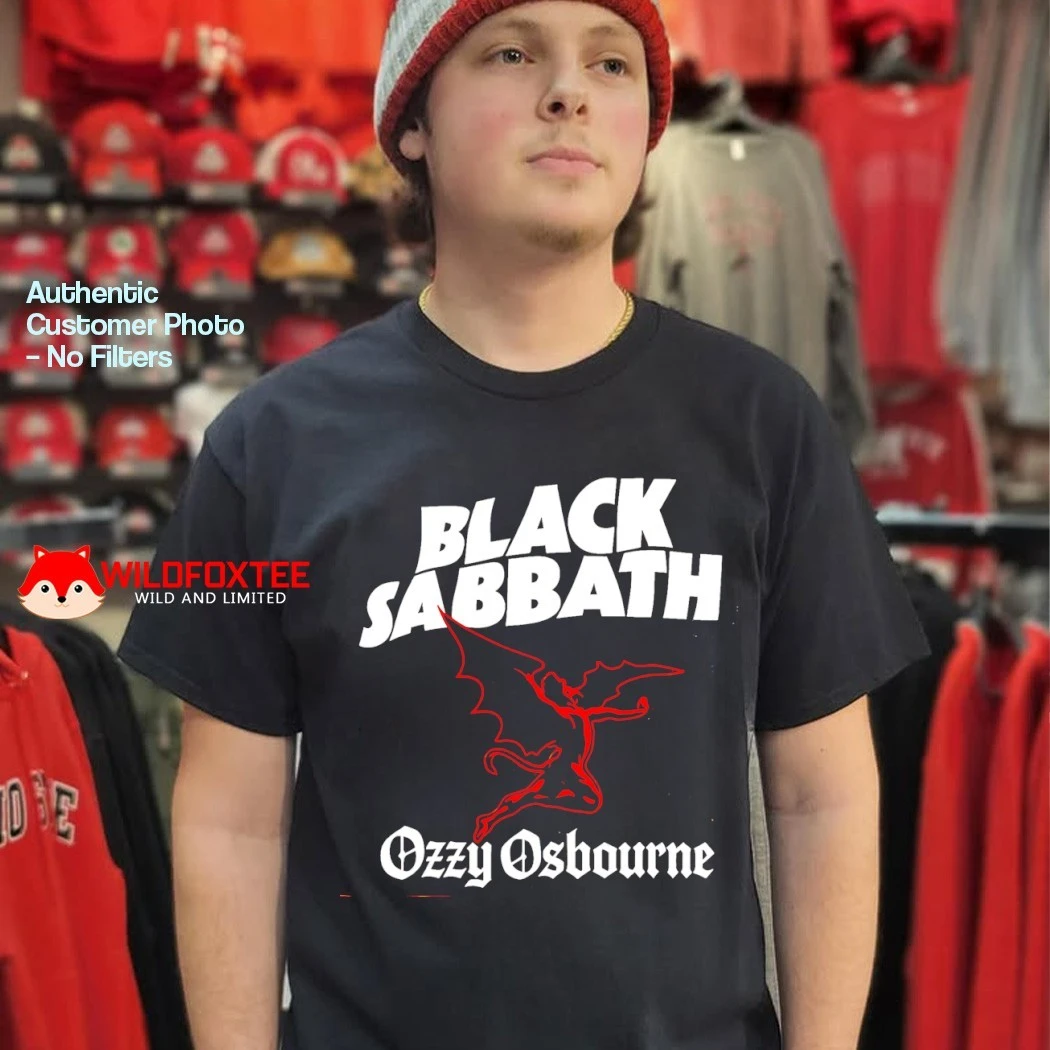 Black Sabbath Ozzy T シャツ XL ビンテージ 1982-83 OZZY OSBOURNE* vtg rare concert tour t-shirt (S/M