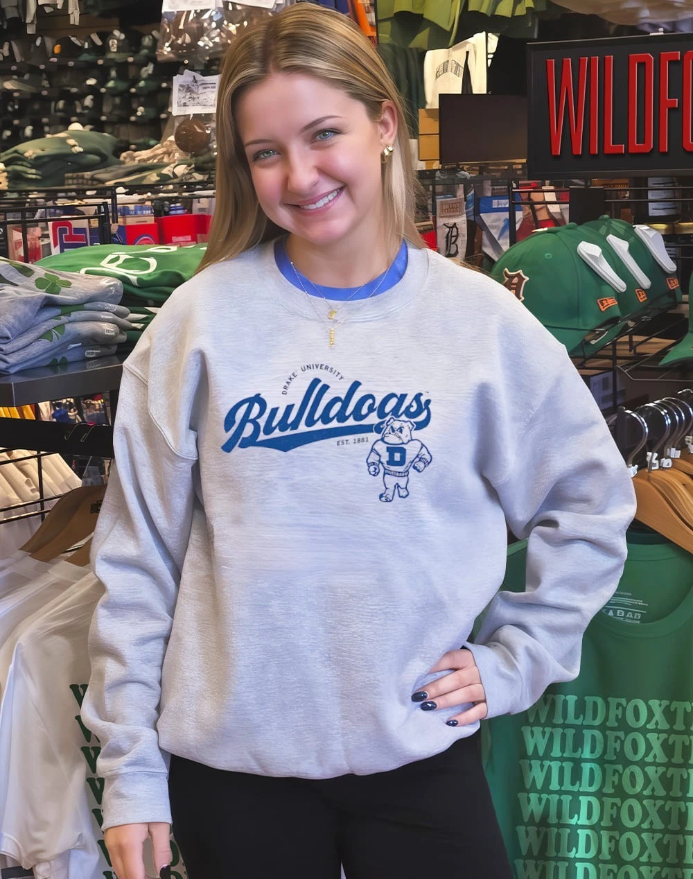 Drake University Bulldogs Est. 1881 retro shirt, sweater